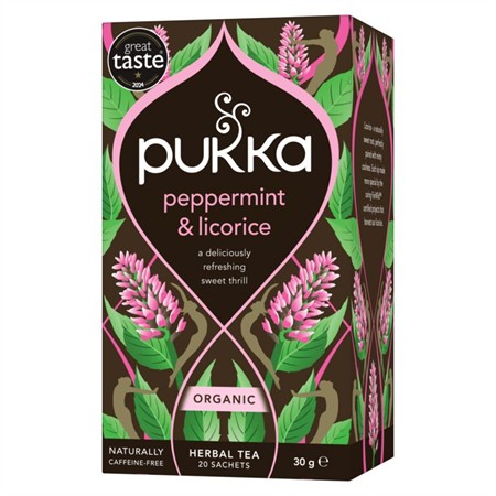 Pukka Örtte Peppermint & Licorice EKO 4x20-p